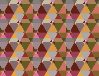 Modern geometrik vektör tasarımı, kusursuz desen çizimi