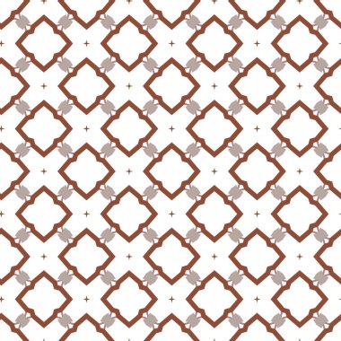 Kusursuz geometrik süs deseni. Vektör illüstrasyonu 