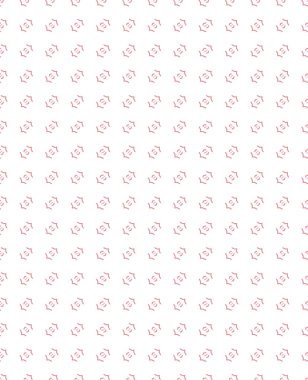 Kusursuz geometrik süs deseni. Vektör illüstrasyonu 