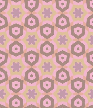 Kusursuz geometrik süs deseni. Vektör illüstrasyonu 