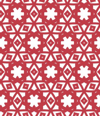 Geometrik şekilli kusursuz desen. vektör illüstrasyonu