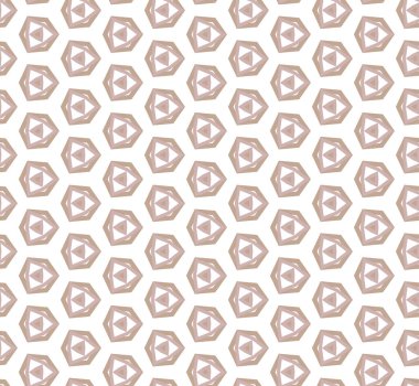 Kusursuz geometrik süs deseni. Vektör illüstrasyonu 