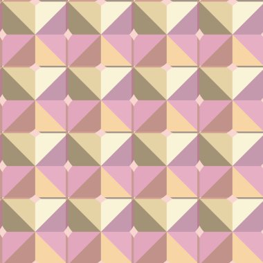 Kusursuz geometrik süs deseni. Vektör illüstrasyonu 