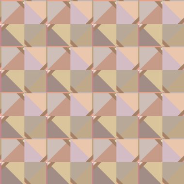 Kusursuz geometrik süs deseni. Vektör illüstrasyonu 