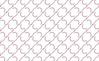 Kusursuz geometrik süs deseni. Vektör illüstrasyonu 