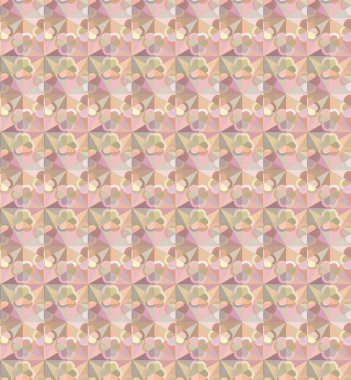 Soyut geometrik şekilli kusursuz vektör arkaplanı