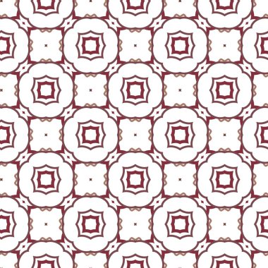 Kusursuz geometrik süs deseni. Vektör illüstrasyonu 