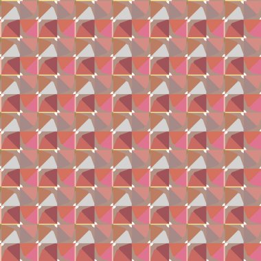 Kusursuz geometrik süs deseni. Vektör illüstrasyonu 