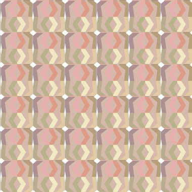 Kusursuz geometrik süslemeli desen