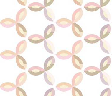 Soyut geometrik şekilli kusursuz vektör arkaplanı