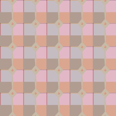 Kusursuz geometrik süslemeli desen