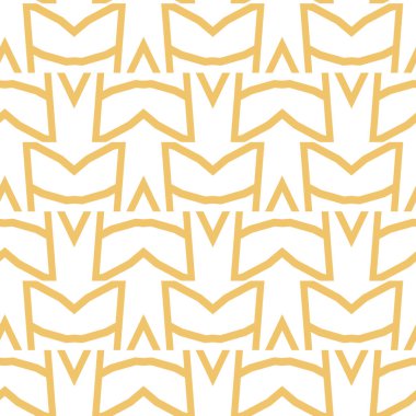 Kusursuz geometrik süs deseni. Vektör illüstrasyonu 