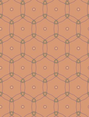 Geometrik şekilli kusursuz desen. vektör illüstrasyonu