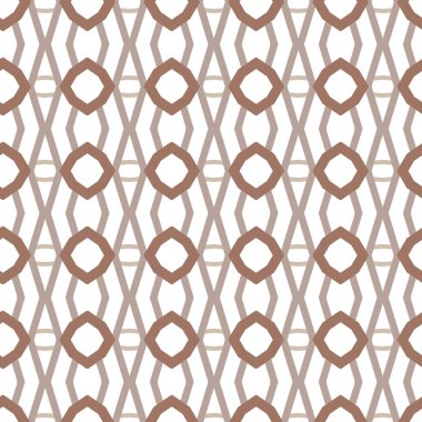 Kusursuz geometrik süs deseni. Vektör illüstrasyonu 