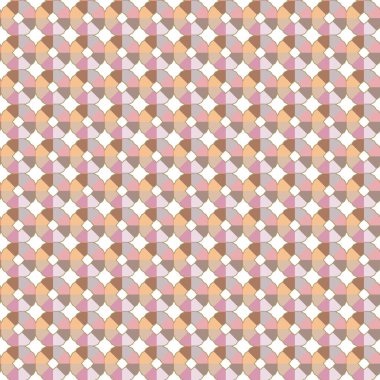 Kusursuz geometrik süs deseni. Vektör illüstrasyonu 