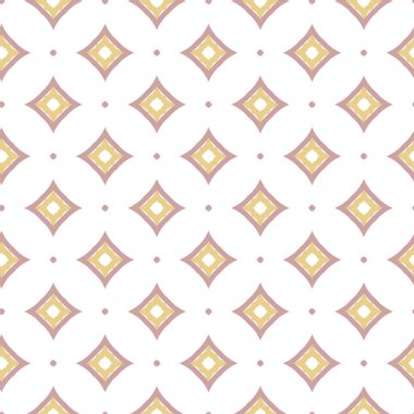 Kusursuz geometrik süs deseni. Vektör illüstrasyonu 