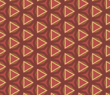 Modern geometrik vektör tasarımı, kusursuz desen çizimi