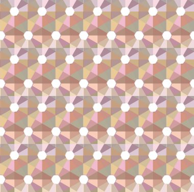 Kusursuz geometrik süs deseni. Vektör illüstrasyonu 