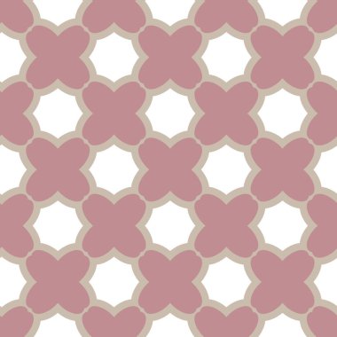 Kusursuz geometrik süs deseni. Vektör illüstrasyonu 