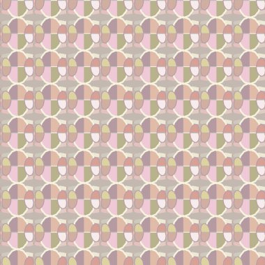 Kusursuz geometrik süs deseni. Vektör illüstrasyonu 