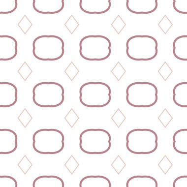 Modern geometrik vektör tasarımı, kusursuz desen çizimi