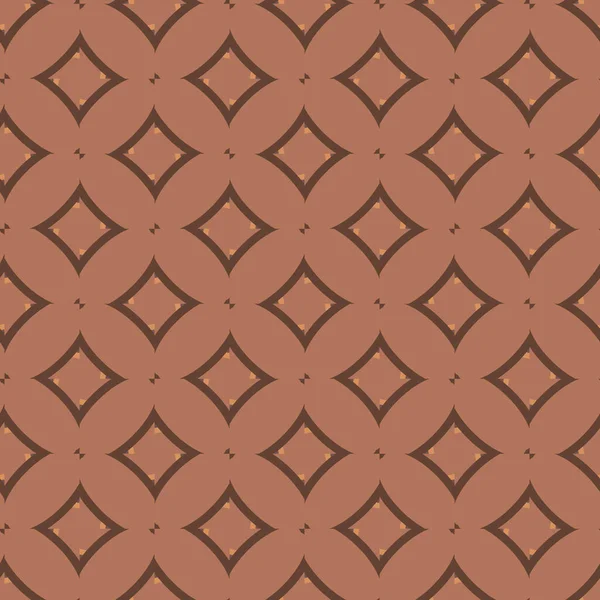 Pola Ornamental Geometris Mulus Ilustrasi Vektor - Stok Vektor