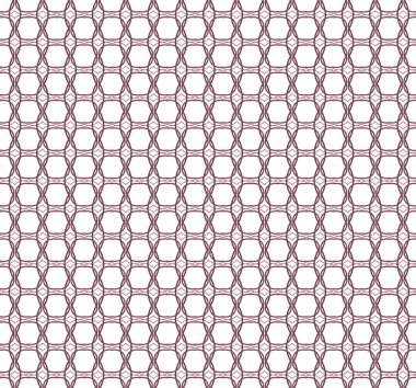 Kusursuz geometrik süs deseni. Vektör illüstrasyonu 