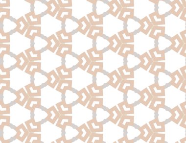 Kusursuz geometrik süs deseni. Vektör illüstrasyonu 