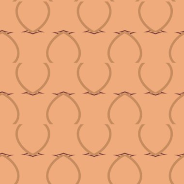 Kusursuz geometrik süs deseni. Vektör illüstrasyonu 