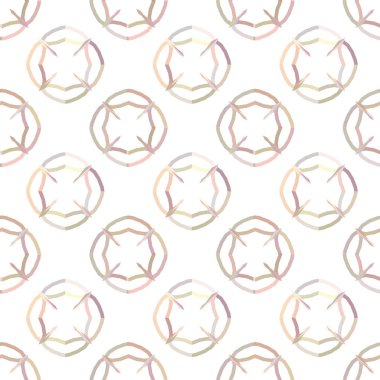 Kusursuz geometrik süs deseni. Vektör illüstrasyonu 