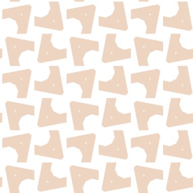 Kusursuz geometrik süs deseni. Vektör illüstrasyonu 