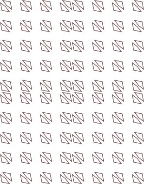 Kusursuz geometrik süs deseni. Vektör illüstrasyonu 