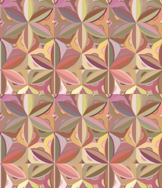 Kusursuz geometrik süs deseni. Vektör illüstrasyonu 