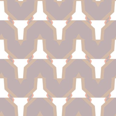 Kusursuz geometrik süs deseni. Vektör illüstrasyonu 