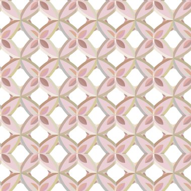 Kusursuz geometrik süs deseni. Vektör illüstrasyonu 