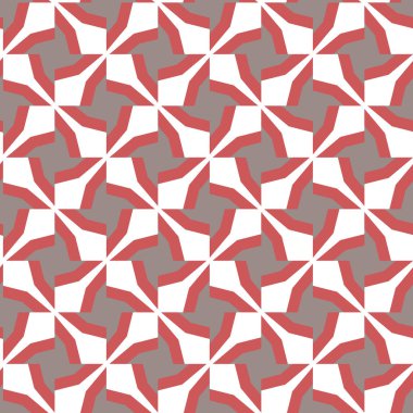 Kusursuz geometrik süs deseni. Vektör illüstrasyonu 