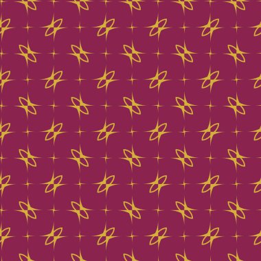 Kusursuz geometrik süs deseni. Vektör illüstrasyonu 