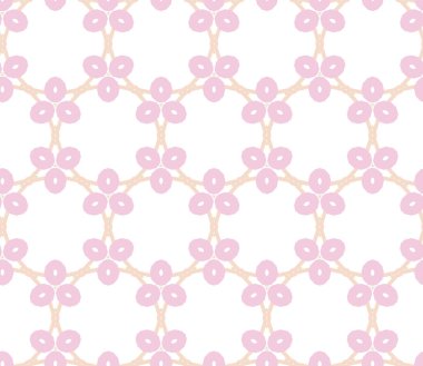 Kusursuz geometrik süs deseni. Vektör illüstrasyonu 