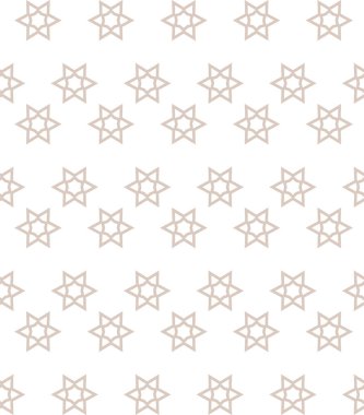 Kusursuz geometrik süs deseni. Vektör illüstrasyonu 