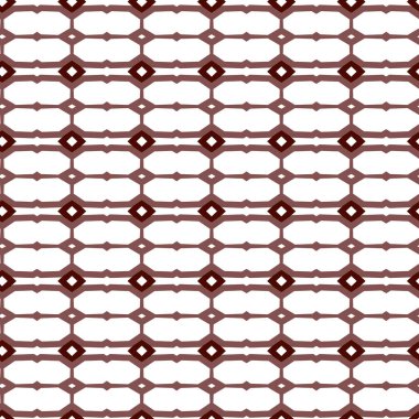 Kusursuz geometrik süs deseni. Vektör illüstrasyonu 