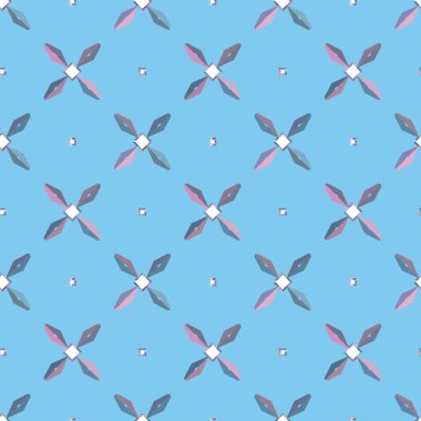 Kusursuz geometrik süs deseni. Soyut illüzyon arka planı