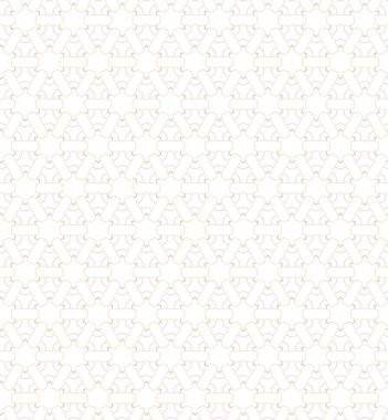 Soyut vektör geometrik dikişsiz desen. beyaz çizgi örgülü modern minimalist arkaplan