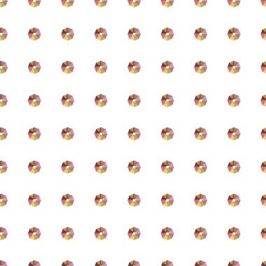 Kusursuz geometrik süs deseni. Vektör illüstrasyonu 