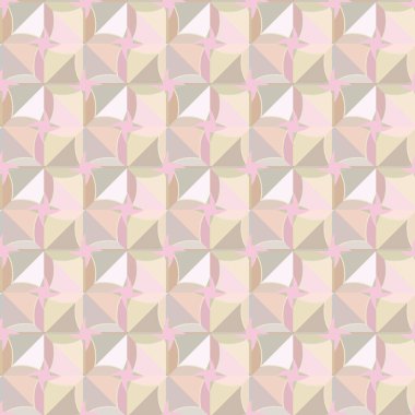 Kusursuz geometrik süs deseni. Vektör illüstrasyonu 