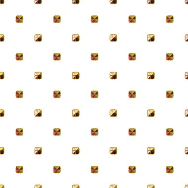 Kusursuz geometrik süs deseni. Vektör illüstrasyonu 