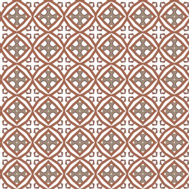 Kusursuz geometrik süs deseni. Vektör illüstrasyonu 