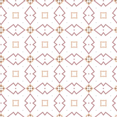 Kusursuz geometrik süs deseni. Vektör illüstrasyonu 