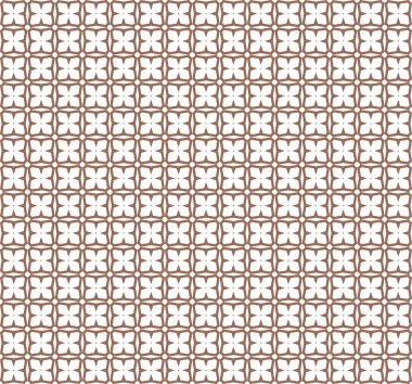 Kusursuz geometrik süs deseni. Vektör illüstrasyonu 