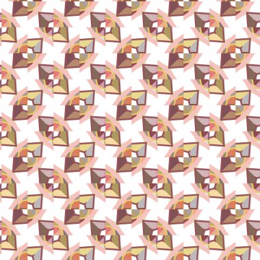 Kusursuz geometrik süs deseni. Soyut illüzyon arka planı