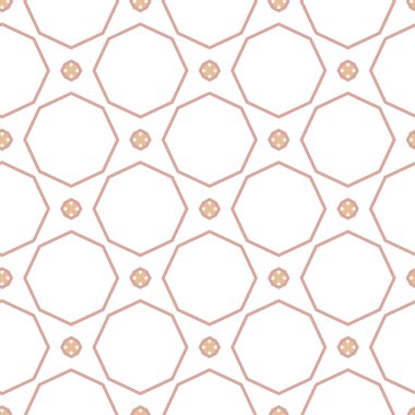 Kusursuz geometrik süs deseni. Vektör illüstrasyonu 